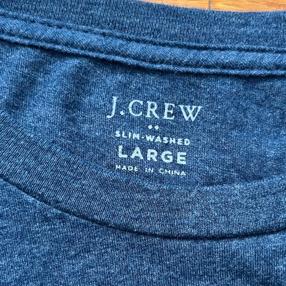 J Crew Slim Washed T Shirt - Picture 3 of 3